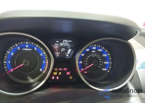 2013 Hyundai Elantra Limited z USA, uszkodzony, nr VIN KMHDH4AE5DU572638